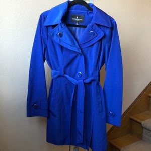 Blue London Fog raincoat
